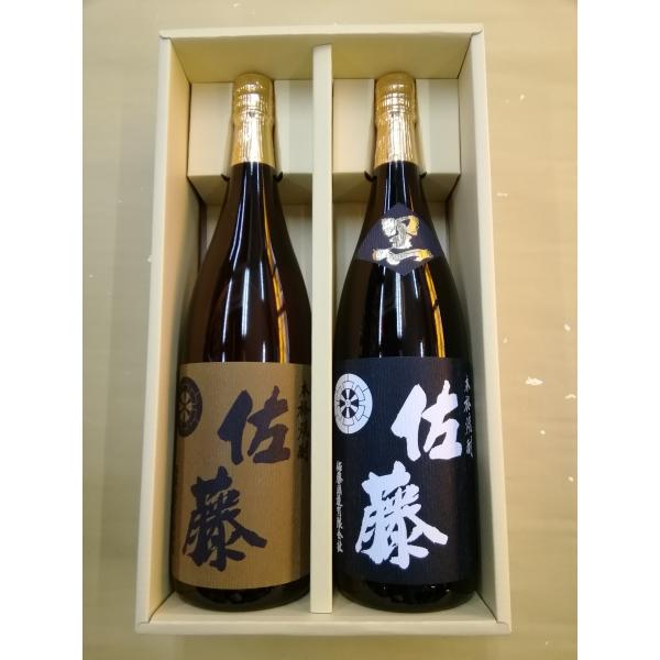 佐藤 麦 佐藤黒 1800ml 2本 佐藤酒造 ギフト 芋焼酎 麦焼酎 : 酒本舗