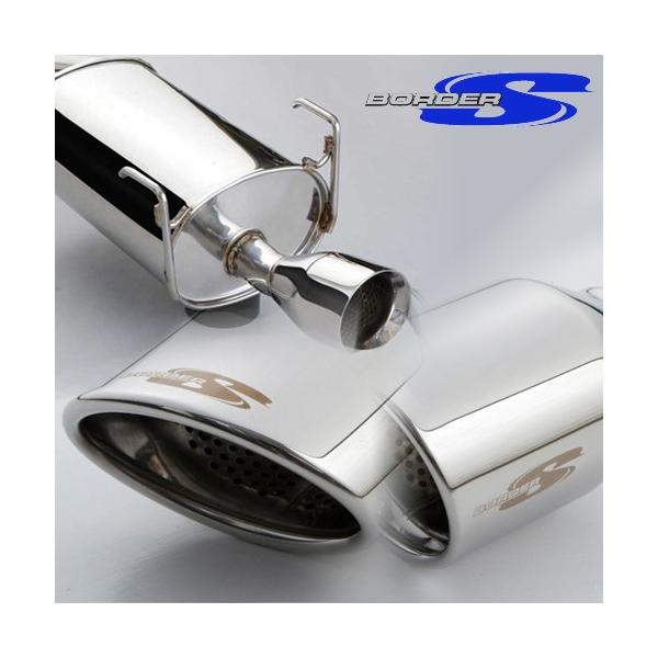 車検対応)BORDER-S/ボーダーS マフラー アルトワークス(E-HA11S) 100Φ