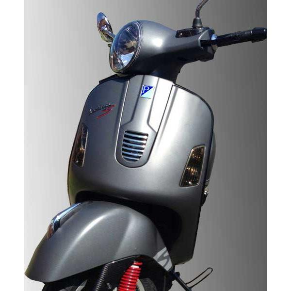 Vespa ベスパ GTS ビーディングシールド【ブラック】 : SCSウェブ