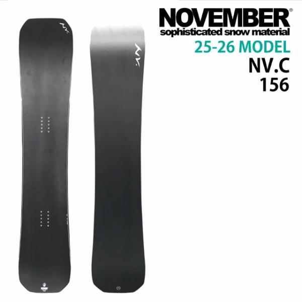 NOVEMBER NV.C 156cm ノーベンバーエヌブイシー2025-26モデル : シーズ