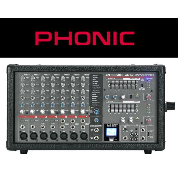 激安 パワードミキサー PHONIC/フォニック POWERPOD 740R : 盛幸