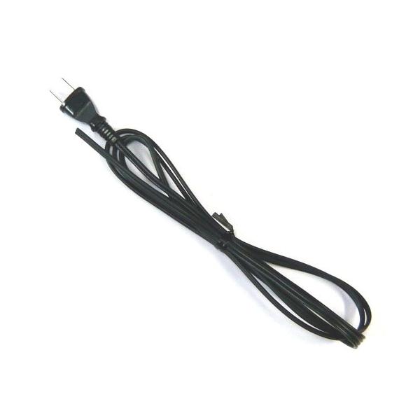 4314：KHD プラグ付き電源コード 黒 VFF 0.75SQ 2m : SGSショップ