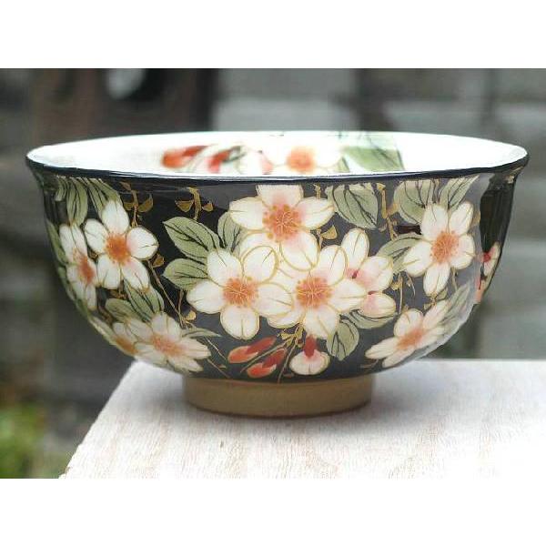 京焼 清水焼 しだれ桜ご飯茶碗 陶あん 大 : 松韻堂 Yahoo!店 - 通販