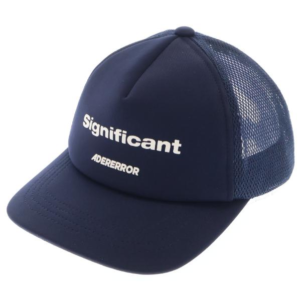 ADER error（アーダーエラー） ロゴプリント メッシュキャップ