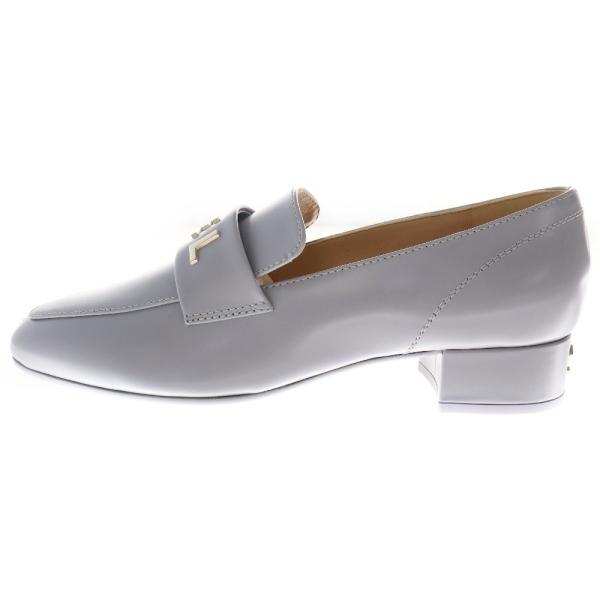 CHANEL（シャネル） モカシン ローファー グレー GD金具 サイズ37 1/2