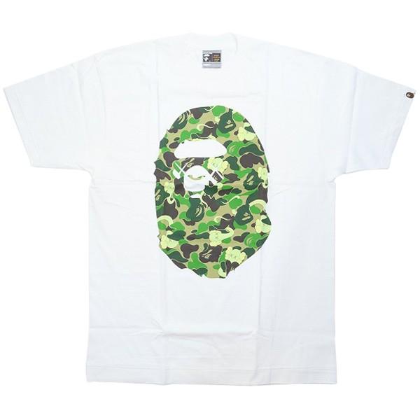 ア ベイシング エイプ A BATHING APE ×KAWS カウズ ABCサル迷彩柄サル