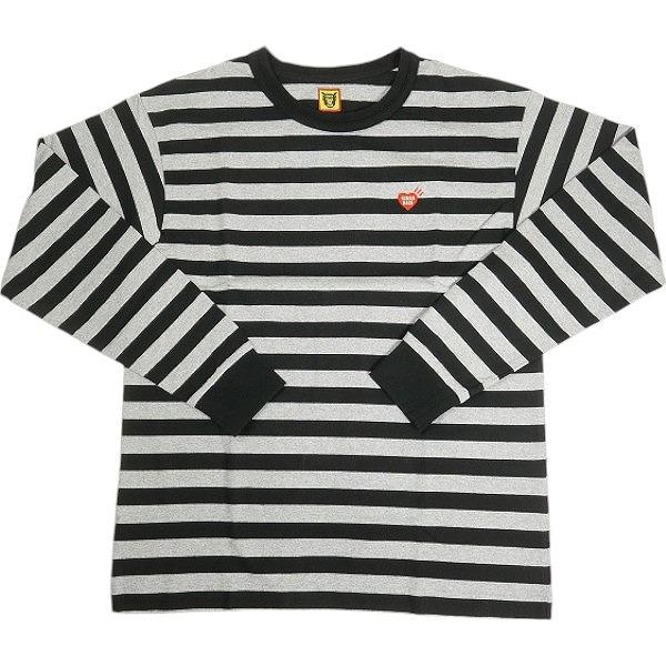 HUMAN MADE ヒューマンメイド 24AW STRIPED L/S T-SHIRT HM28CS039