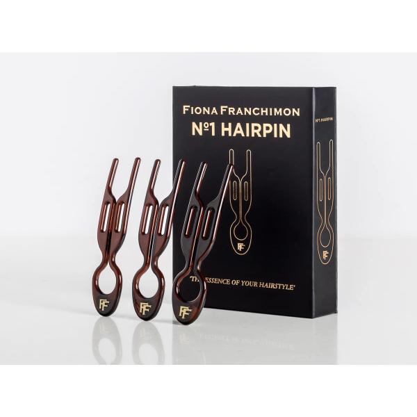 フィオナ フランシモン ヘアピン3本セット ブラウン ヘアセット ヘア