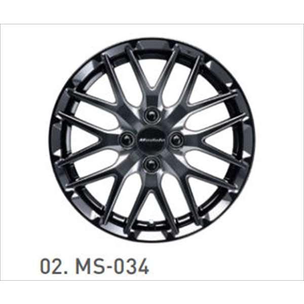 NBOX 15インチ アルミホイール MS034 ※1本 ※ナット別売 ※15×4 1/2J PCD