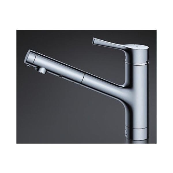 TOTO シングルレバー水栓 TKS05305JA （エコシングル水栓） : 水彩