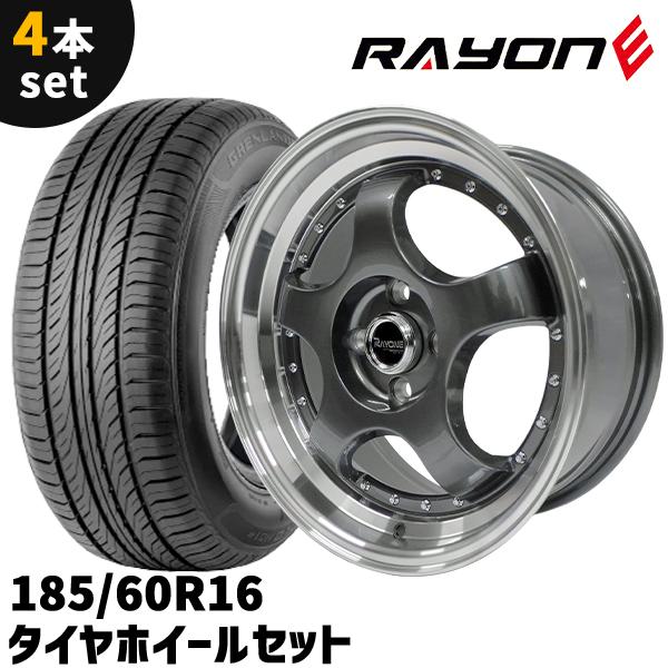 タイヤホイール 4本セット Rayone Racing 143GMR 16インチ 7J +35