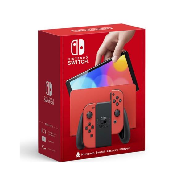 予約商品 任天堂 Nintendo Switch（有機ELモデル） マリオレッド