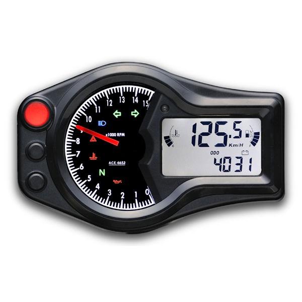 2月26日出荷】ACEWELL 多機能デジタルメーター 15000rpm ACE-6652