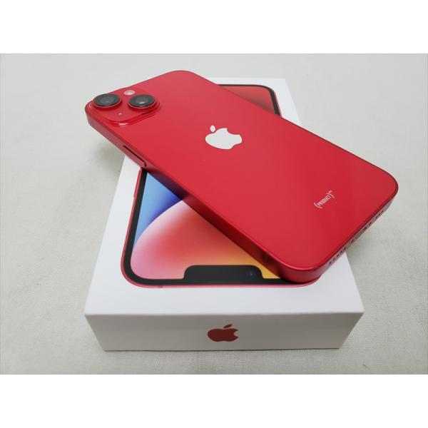 Apple (中古) iPhone14 256GB レッド /MPWG3J/A 【国内版 SIMFREE