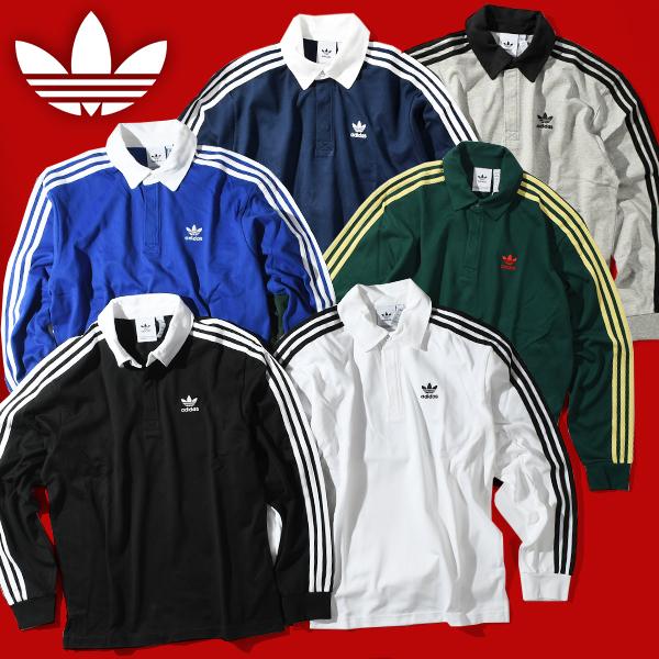 adidas Originals アディダス メンズ レディース 長袖 ポロシャツ