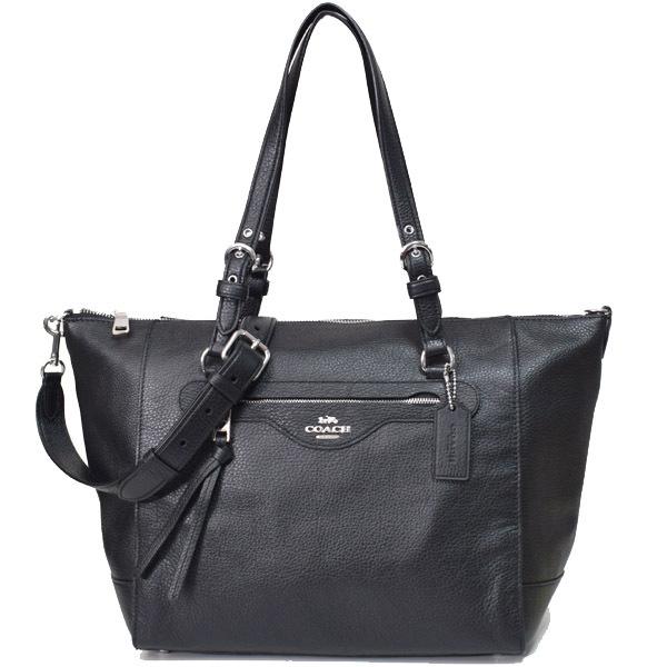 COACH（コーチ） バッグ レザー ジップ クリオ トート ショルダー斜め