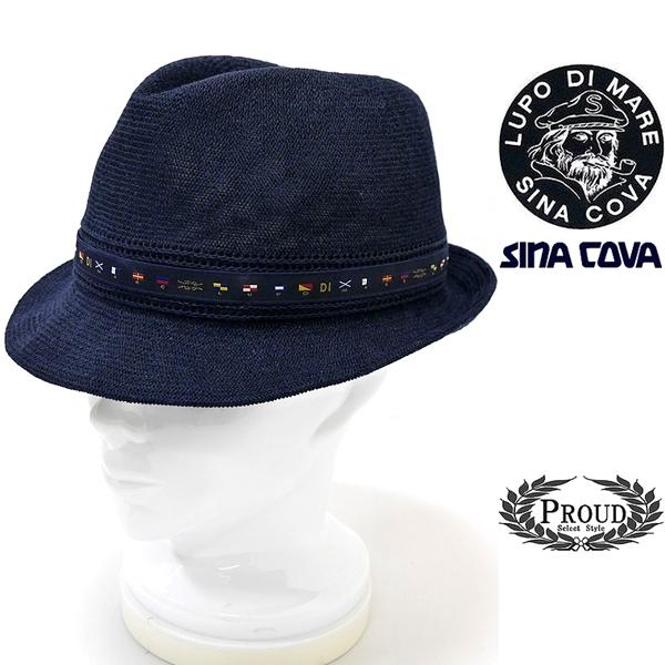SINA COVA Lupo di Mare中折れ ウールハット