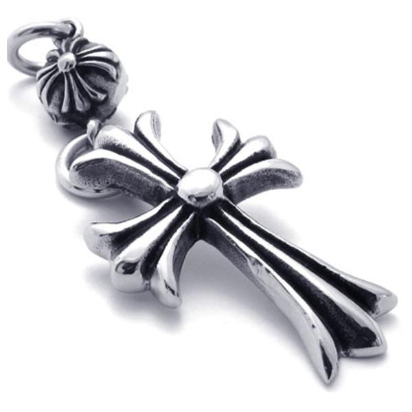 PW 高品質ステンレス クロムハーツ風 ペンダント 条件付 送料無料