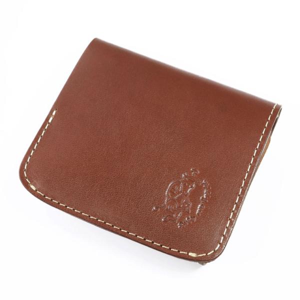 小さいふ コンチャ クアトロガッツ 定番BASIC ブラウン 栃木レザー