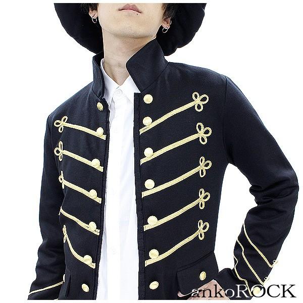 ナポレオンジャケット メンズ ナポレオン レディース ショート丈 黒