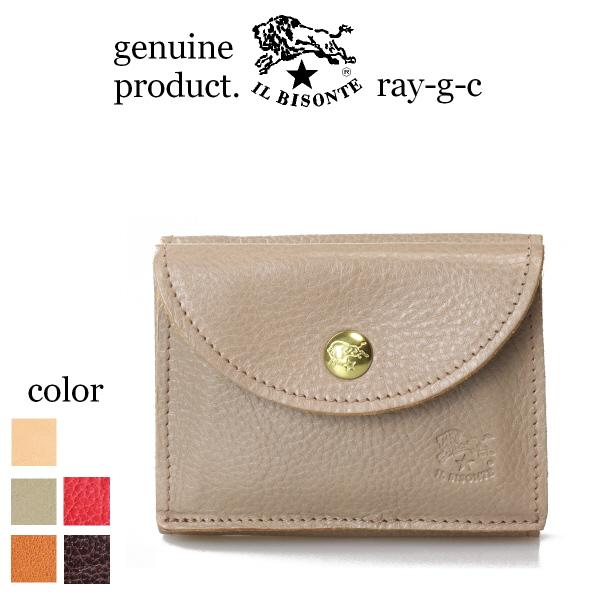 IL BISONTE（イルビゾンテ） 財布 三つ折りフラップウオレット 三