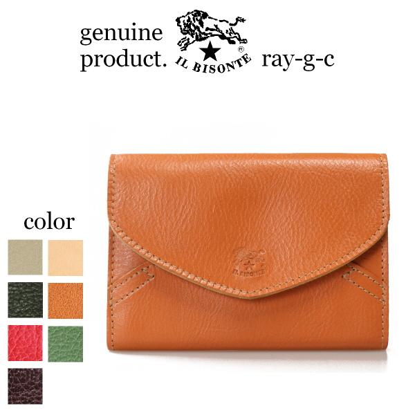IL BISONTE（イルビゾンテ） 財布 フラップ コンパクト ウォレット