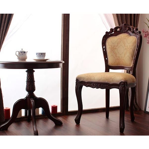 スタンザインテリア ダイニングチェア 椅子 おしゃれ ロココ調