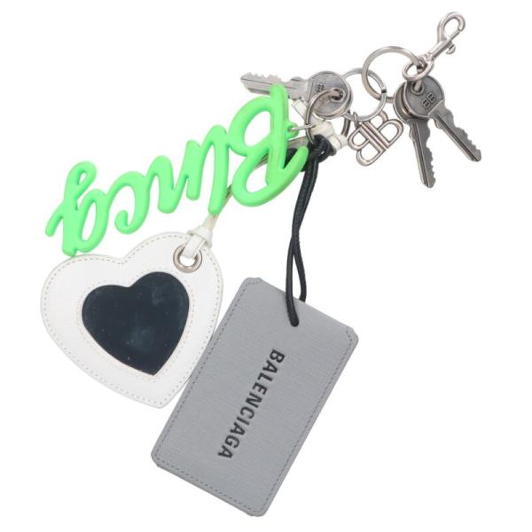 BALENCIAGA（バレンシアガ） AKI ラバーロゴキーチャーム 中古 SB01