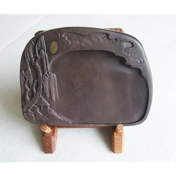 端渓硯 梅花坑 柳月硯 7吋 一品物 すずり : 書道用品 緑風店 - 通販