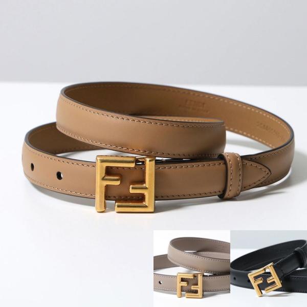 FENDI（フェンディ） ベルト 8C0648 AAIW レディース レザー FFロゴ