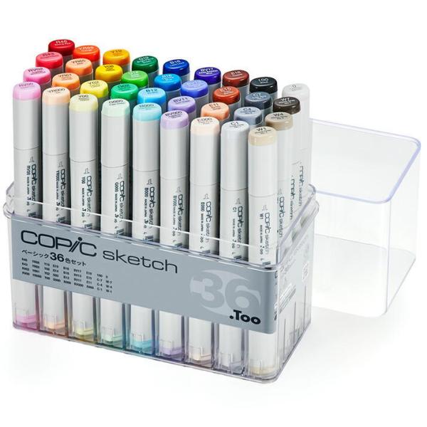 コピック（COPIC） .Too コピックスケッチ ベーシック 36色セット