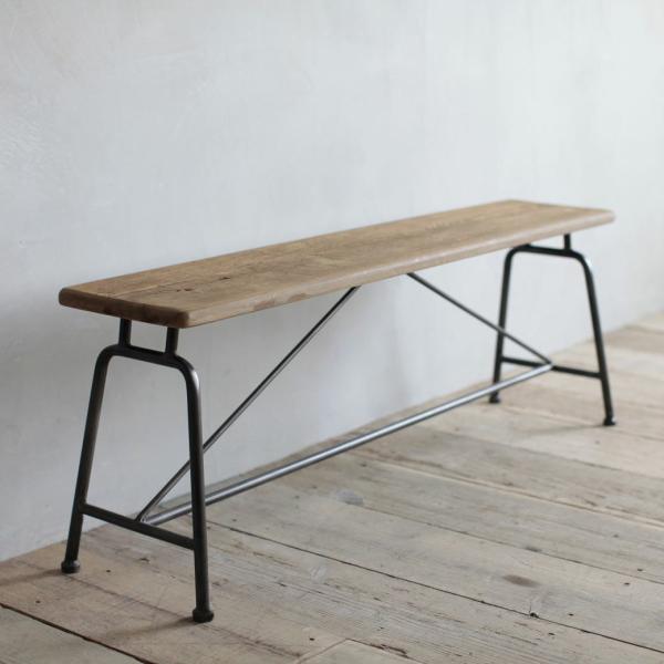 Liftingベンチ ベンチ 北欧 アイアン スチール 店舗 インダストリアル