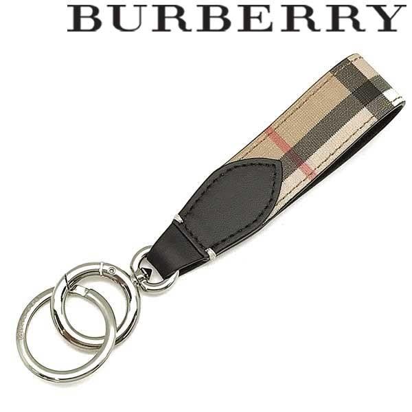 BURBERRY（バーバリー） ヴィンテージチェック＆レザー キーホルダー