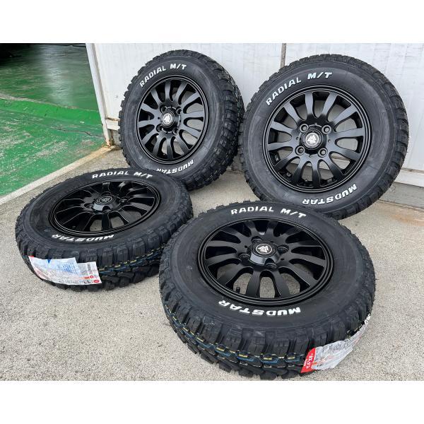 MUDSTAR 軽自動車 ホワイトレター ハイゼットバン ハイゼットカーゴ