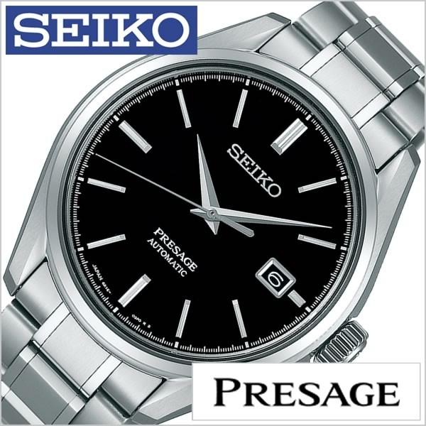 PRESAGE セイコー プレザージュ 時計 SEIKO 腕時計 メンズ ブラック