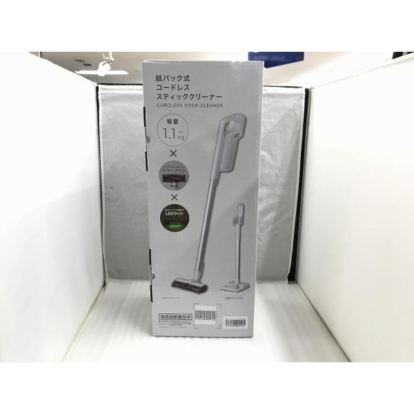 未使用】 ニトリ NITORI 紙パック式コードレススティッククリーナー