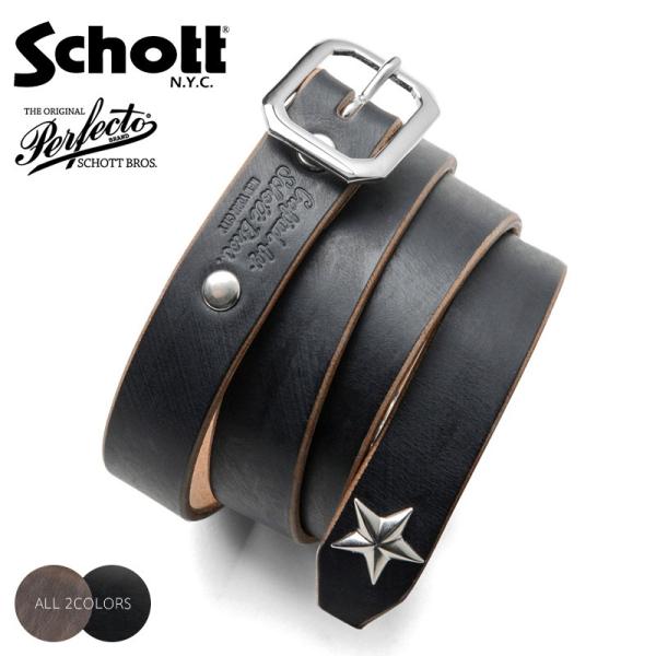 Schott N.Y.C（ショット） Schott 3129046 PERFECTO BELT NARROW