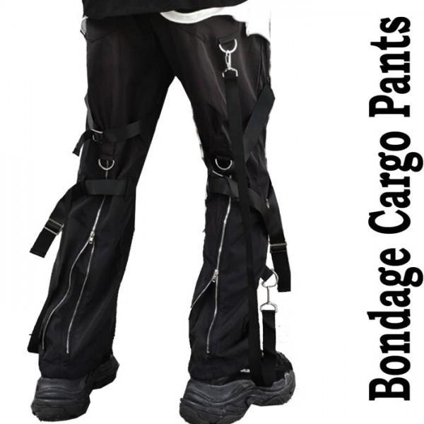 ボンテージ パンツ カーゴパンツ ビッグポケット ボンデージパンツ