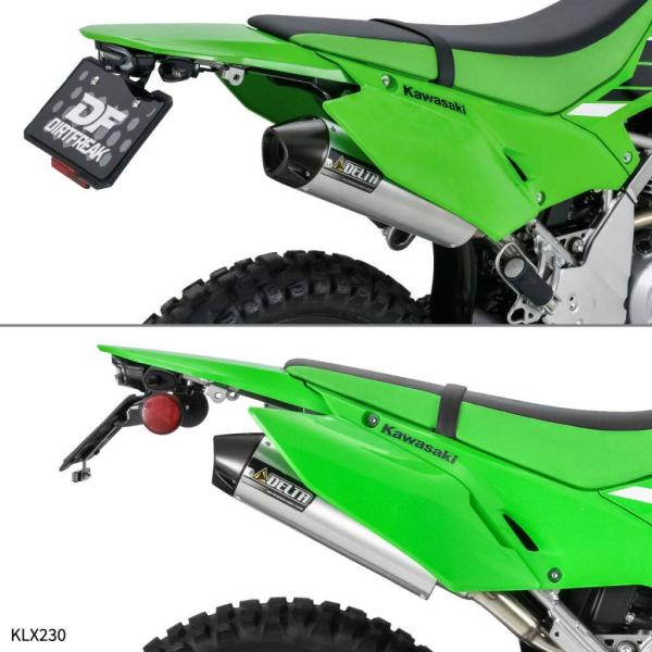 DELTA（デルタ） バレル4-S(JMCA)サイレンサー KLX230 KLX230S