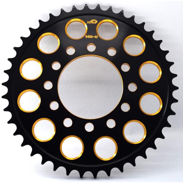 XAM ザム ダブルアルマイトスプロケット リア Z900RS GALESPEED(ゲイル