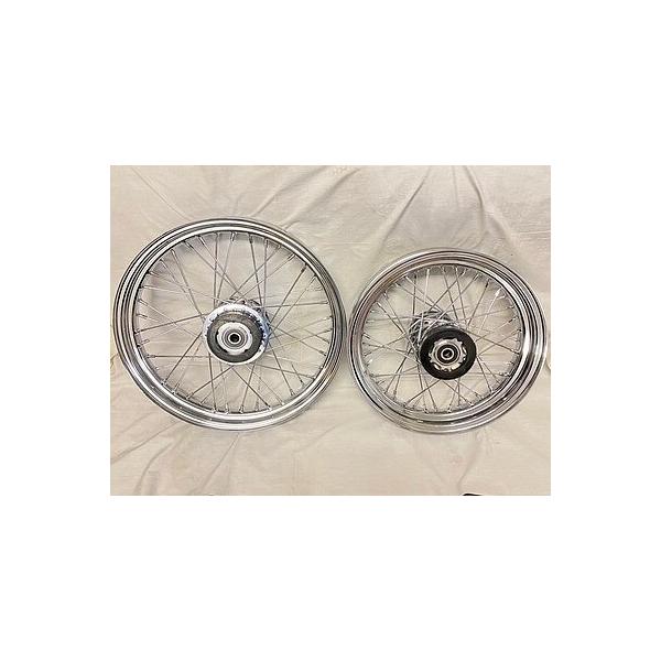 部品屋K&W 40本スポークホイール 前後セット スポーツスター HARLEY