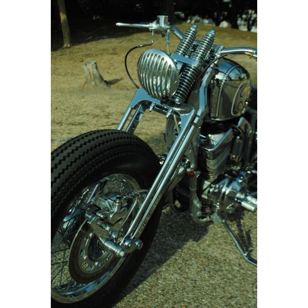 部品屋K&W スプリンガーフォークキット カラー：ブラック ビラーゴ250