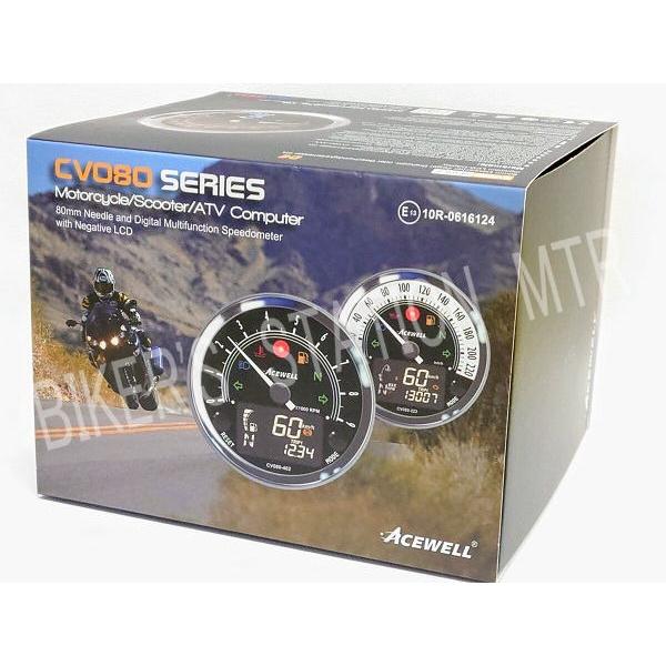 ACEWELL エースウェル 多機能デジタルスピードメーター タコメーター