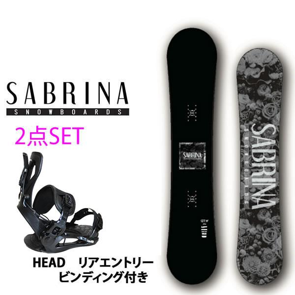 SABRINA（サブリナ） スノーボード2点セット レディース 23-24 GTW +