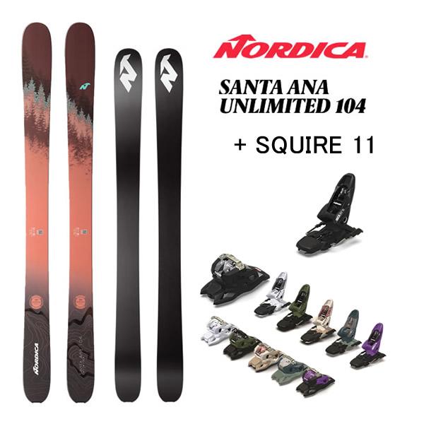 NORDICA（ノルディカ） スキー板 nordica SANTA ANA 104 サンタナ104