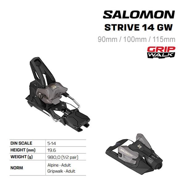 SALOMON（サロモン） ビンディング STRIVE 14 GW Metal (L41775100