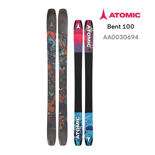 ATOMIC（アトミック） スキー板 2026 BENT 100 スキー板 単品 (板のみ
