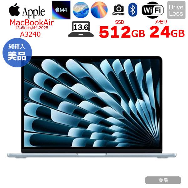 MacBook Air Apple 13.6inch MC6V4J/A A3240 2025 TouchID [Apple M4