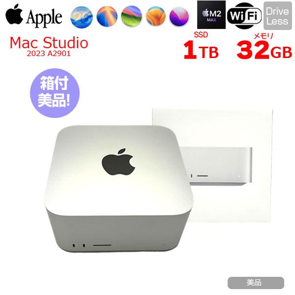 Mac mini Apple Studio MQH73J/A A2901 M2 Max 2023 小型デスク 選べる
