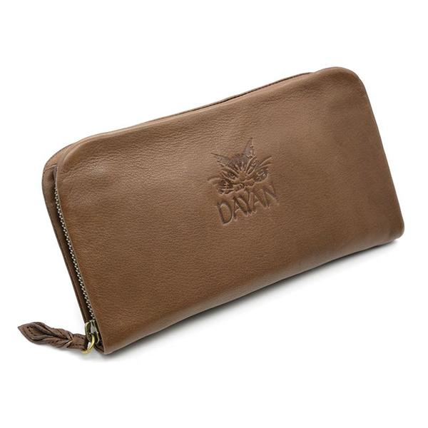 わちふぃーるど（WachiField） やわらかD長財布 こげ茶 ダヤン 財布